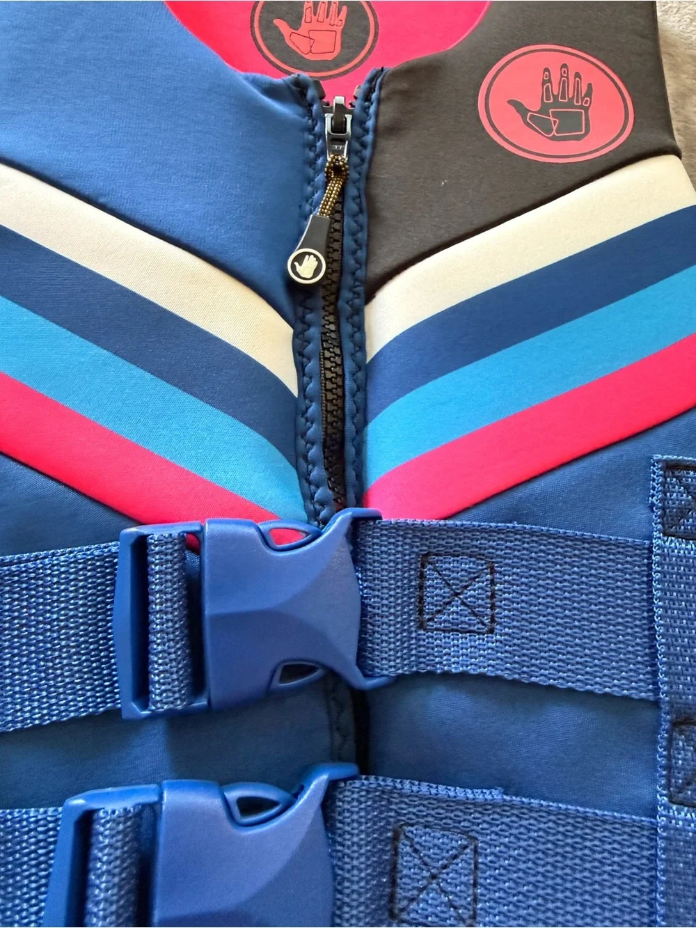 Body Glove Kids Blue Pink Life Jacket Vest